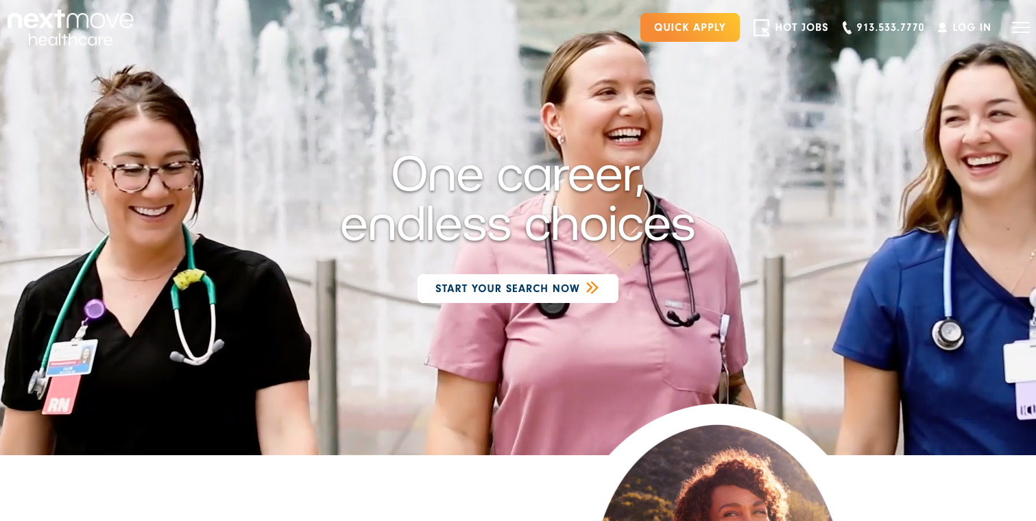 NextMove Healthcare website